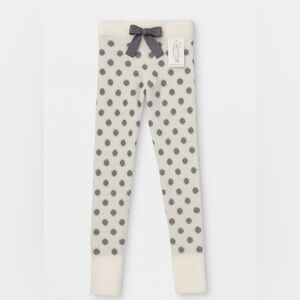 Honeydew Intimates Cream Jumpsuit with Gray Dots